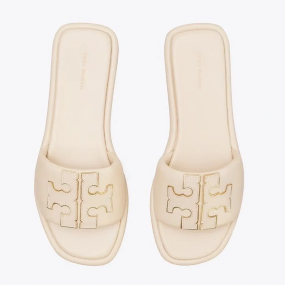 New Tory Burch DOUBLE T SPORT SLIDE